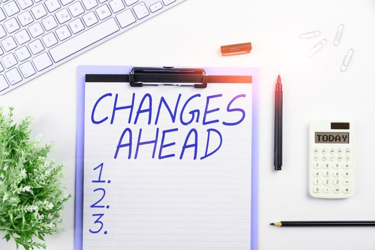 Changes Ahead